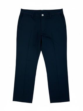 Women's Tribal Black Cropped Jean Style Pants - Classic Straight Fit